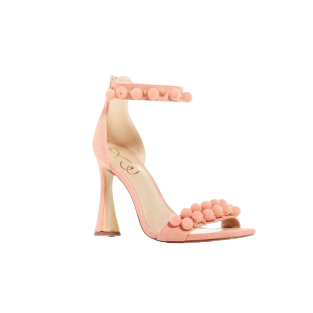 New Sam Edelman Luella Ankle Strap Suede Ankle Strap Sandals‎ Formal Wedding